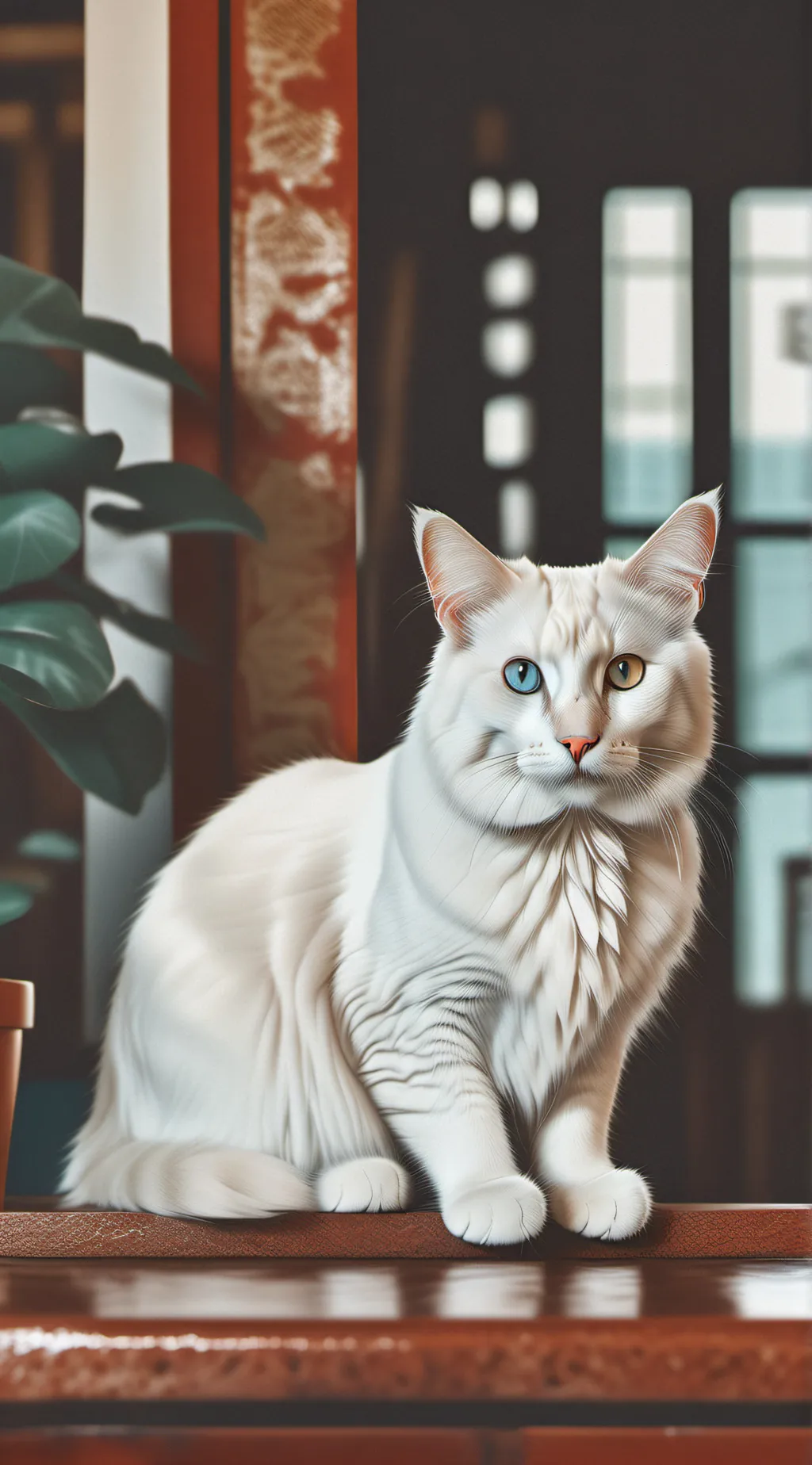 ai character: Fluffy is sorry background