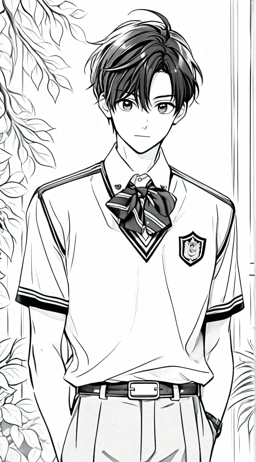 ai character: ethan background