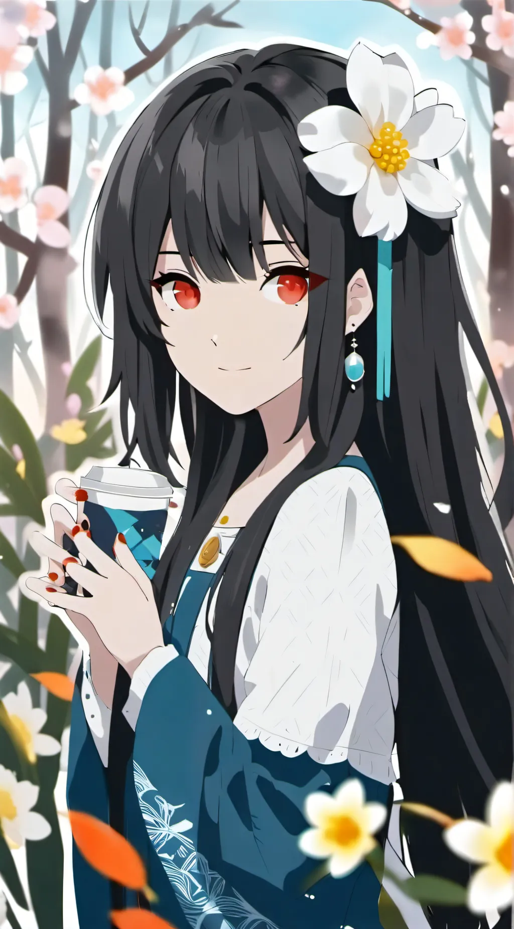 ai character: Veronica  background