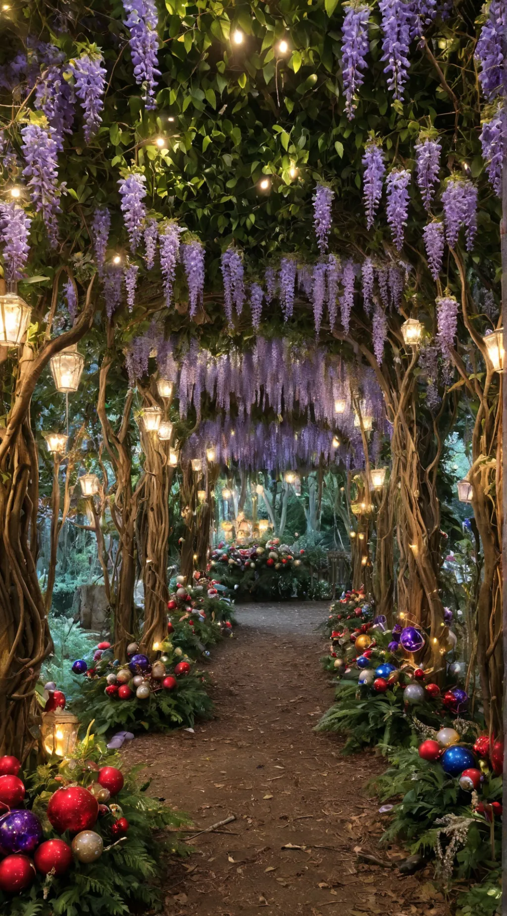 ai character: Kny Christmas 1/5 background