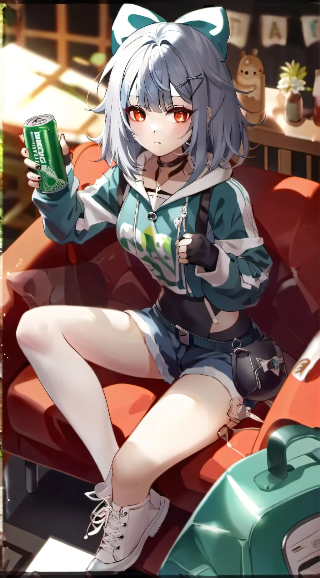 ai character: Annie  background