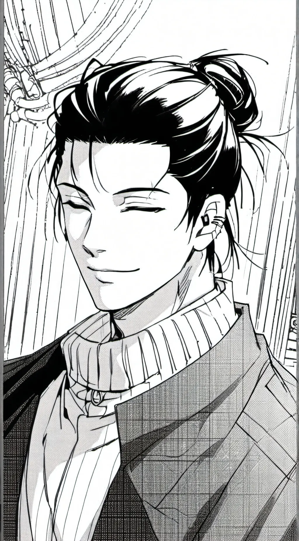 ai character: Suguru Geto  background