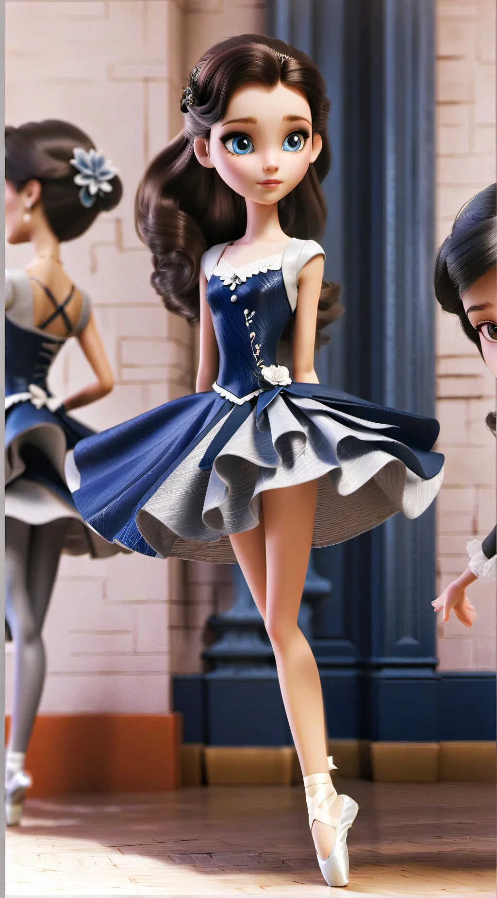 ai character: Mya background