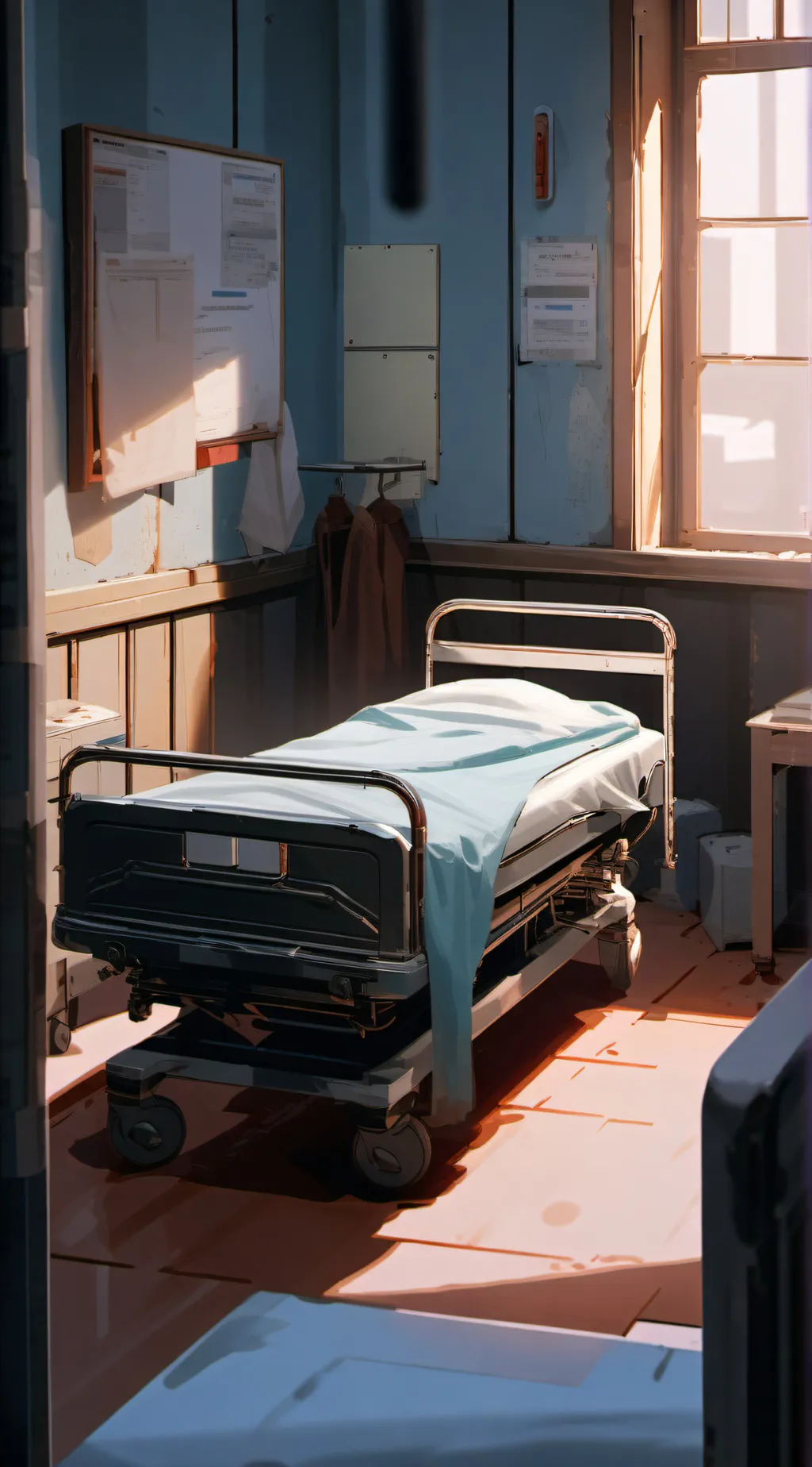 ai character: { mental hospital} background