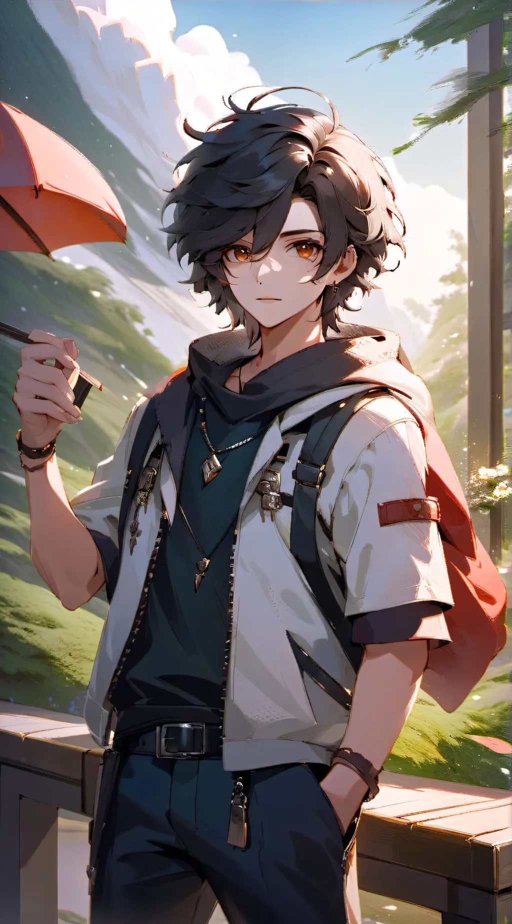 ai character: kevin background