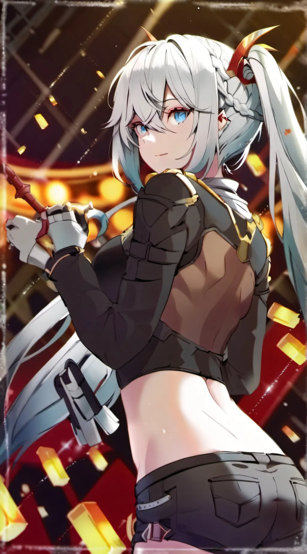 ai character: Aria background