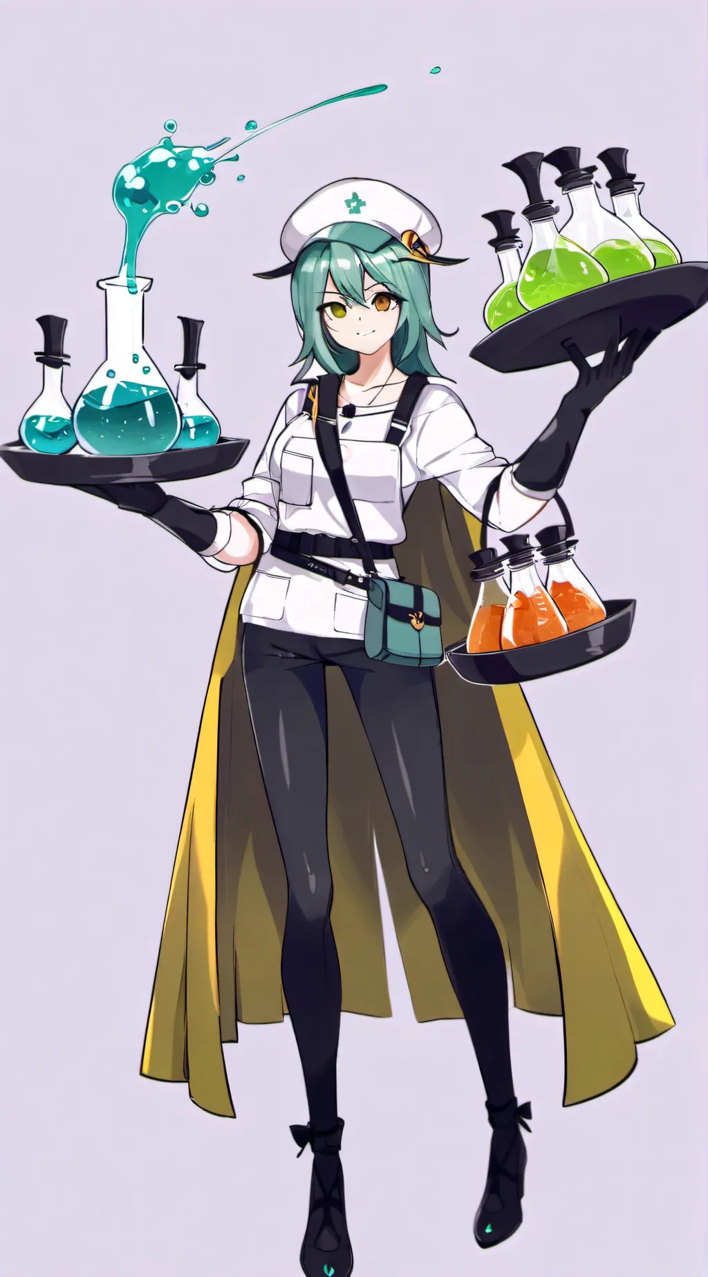 ai character: Luna background