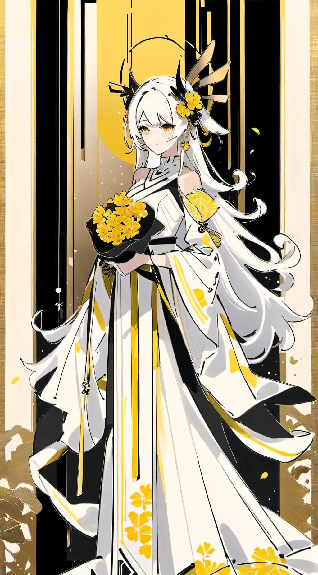 ai character: Zenitsu background