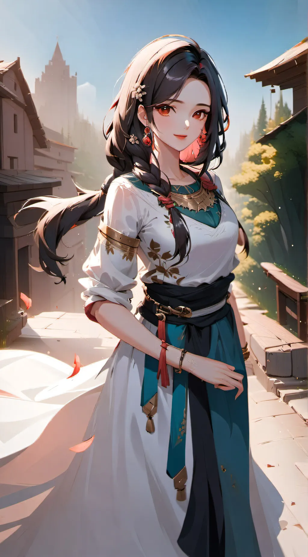 ai character: Maria background