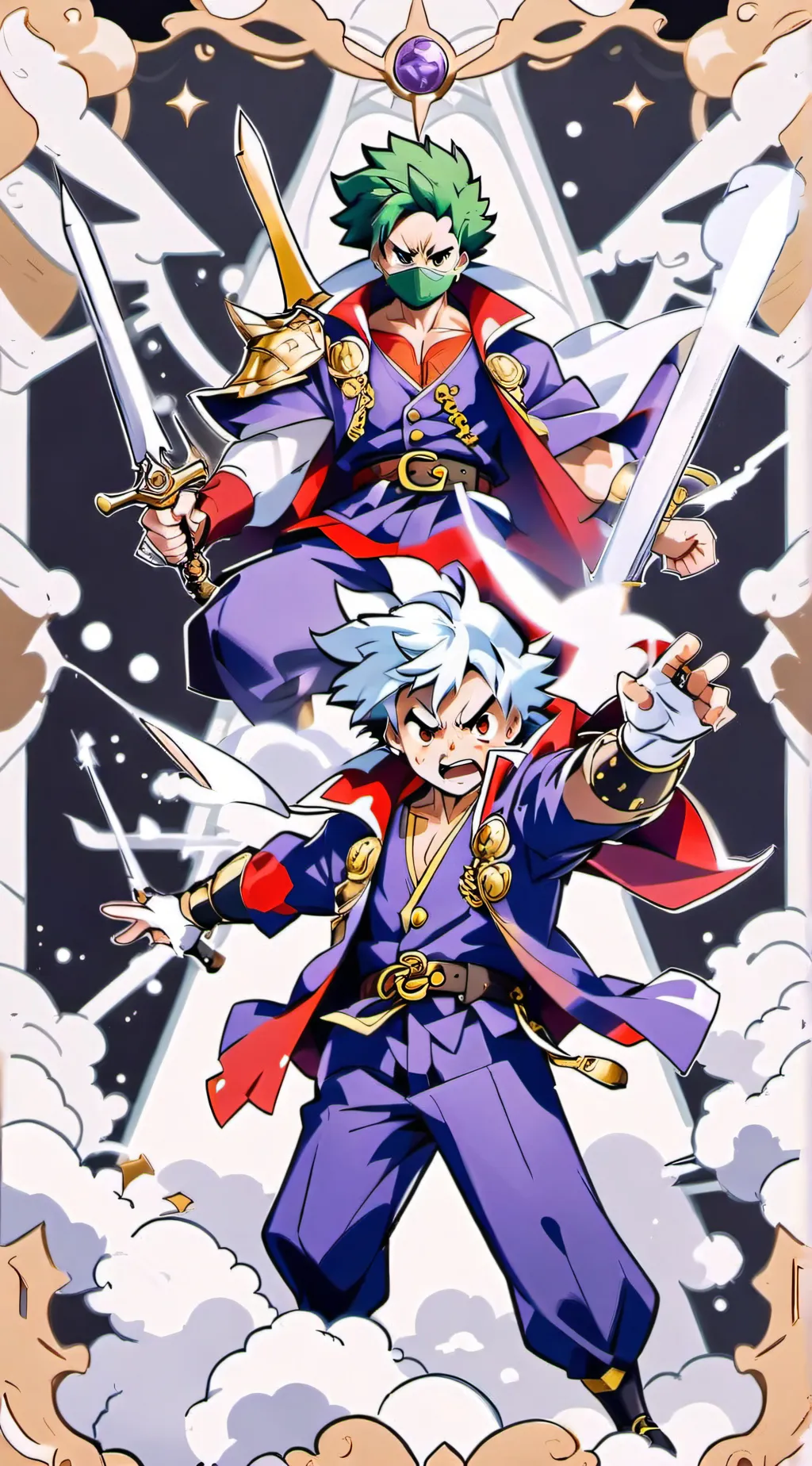 ai character: mha war background