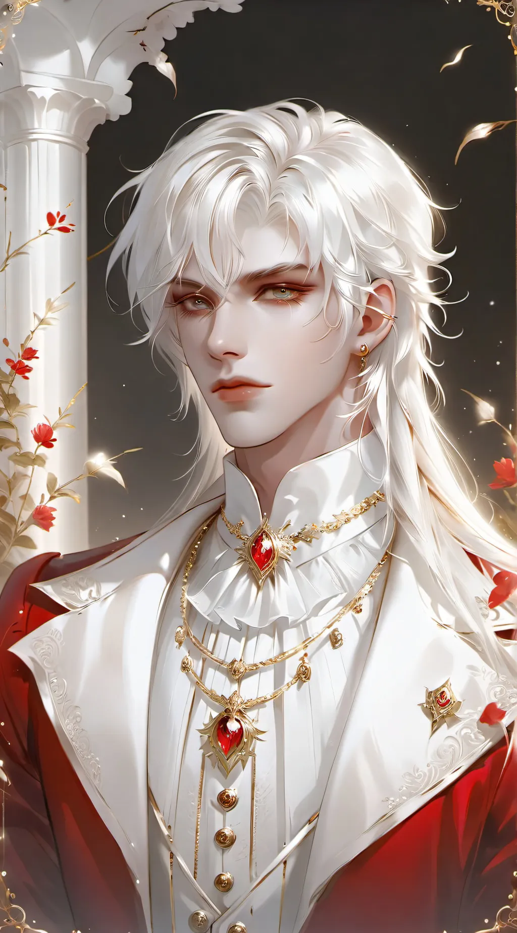 ai character: ꧁♛ 𝓔𝓓𝓦𝓐𝓡𝓓 ♛꧂ background