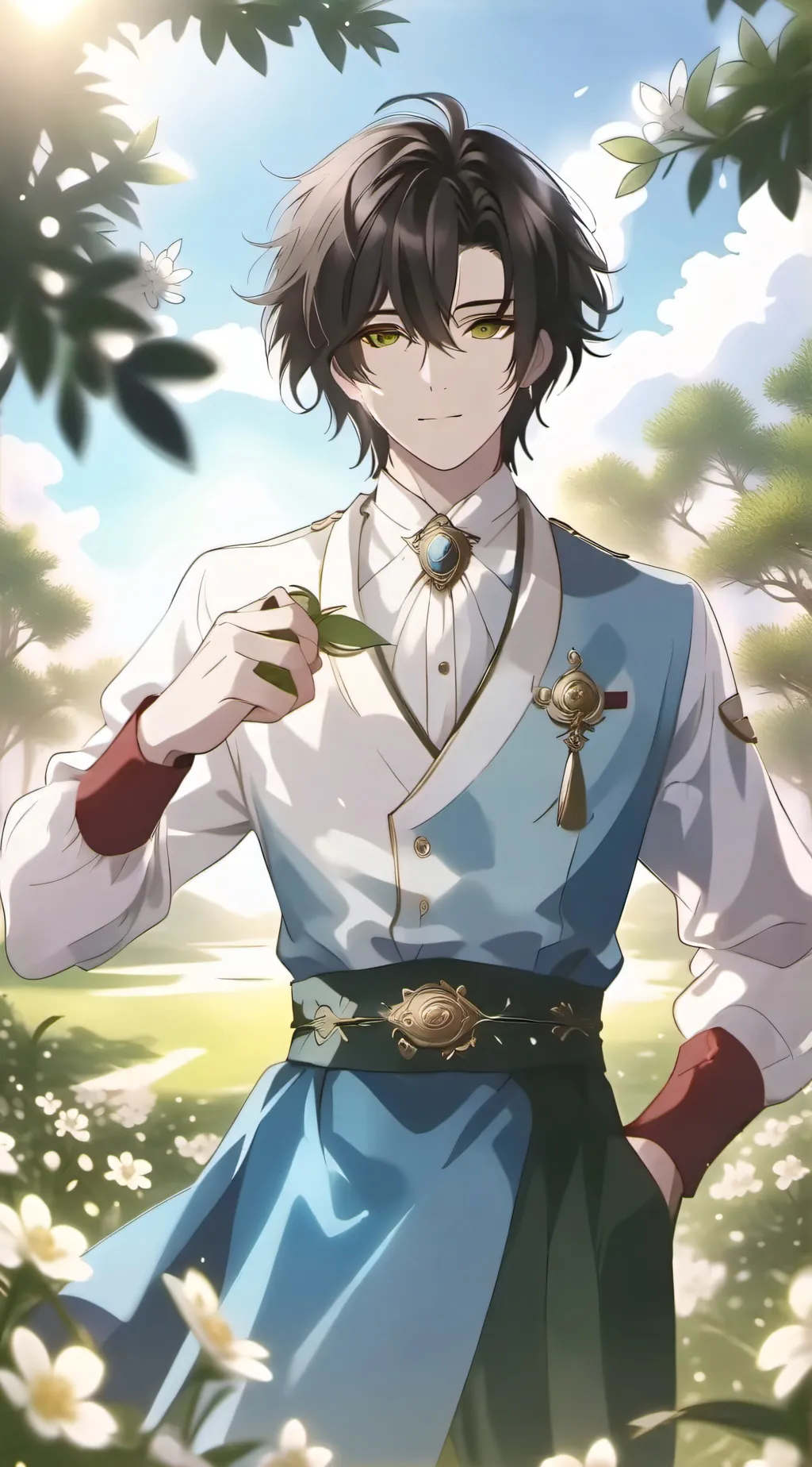 ai character: ази  background