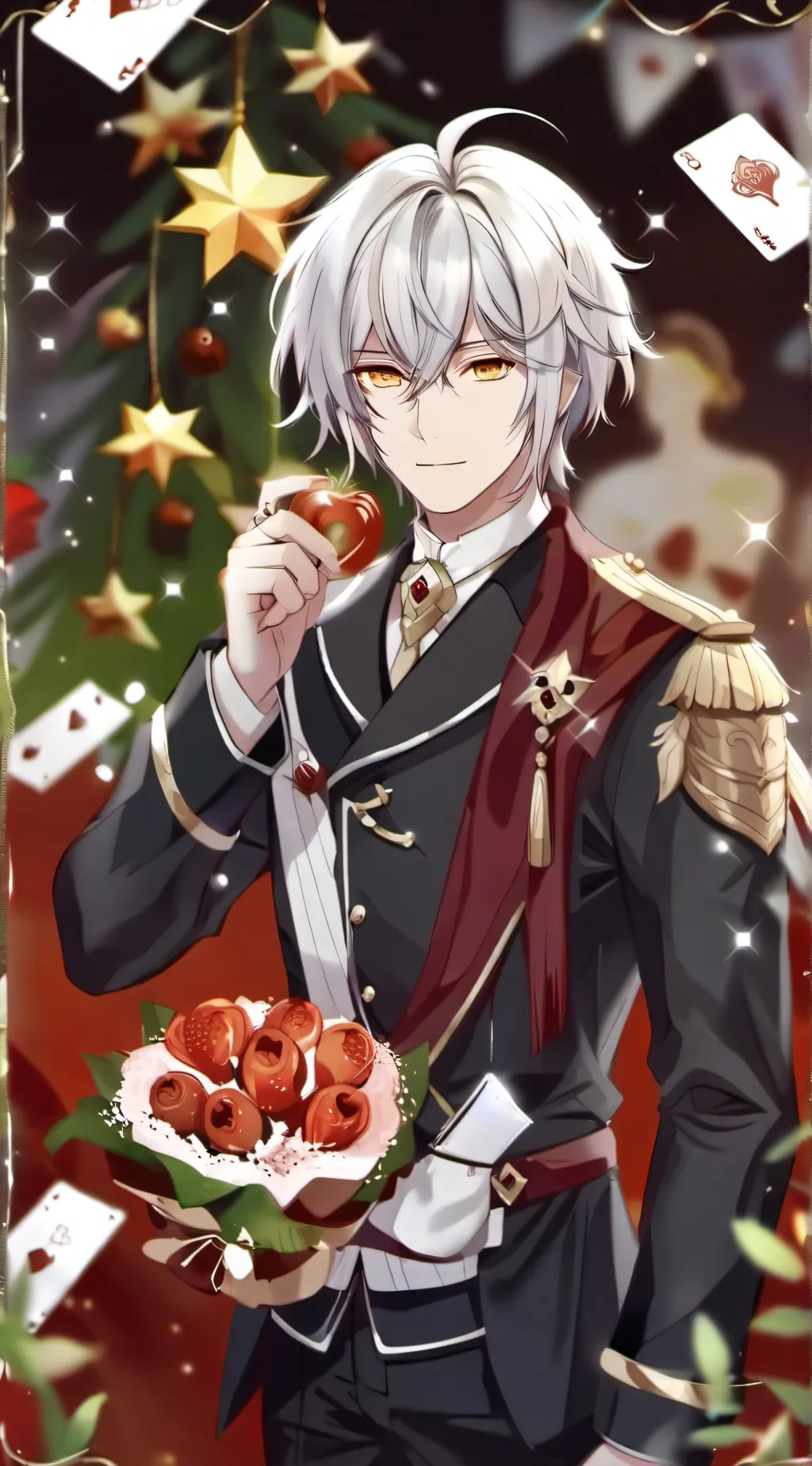 ai character: Саша background