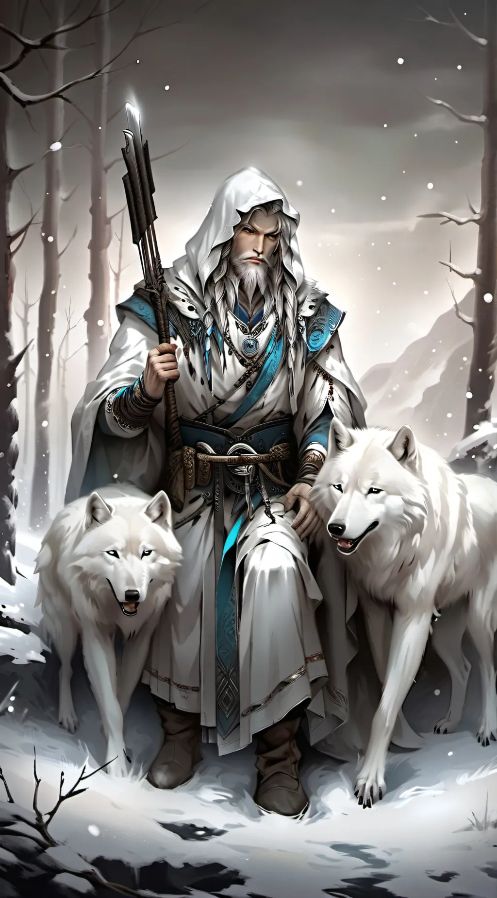 ai character: Zero background