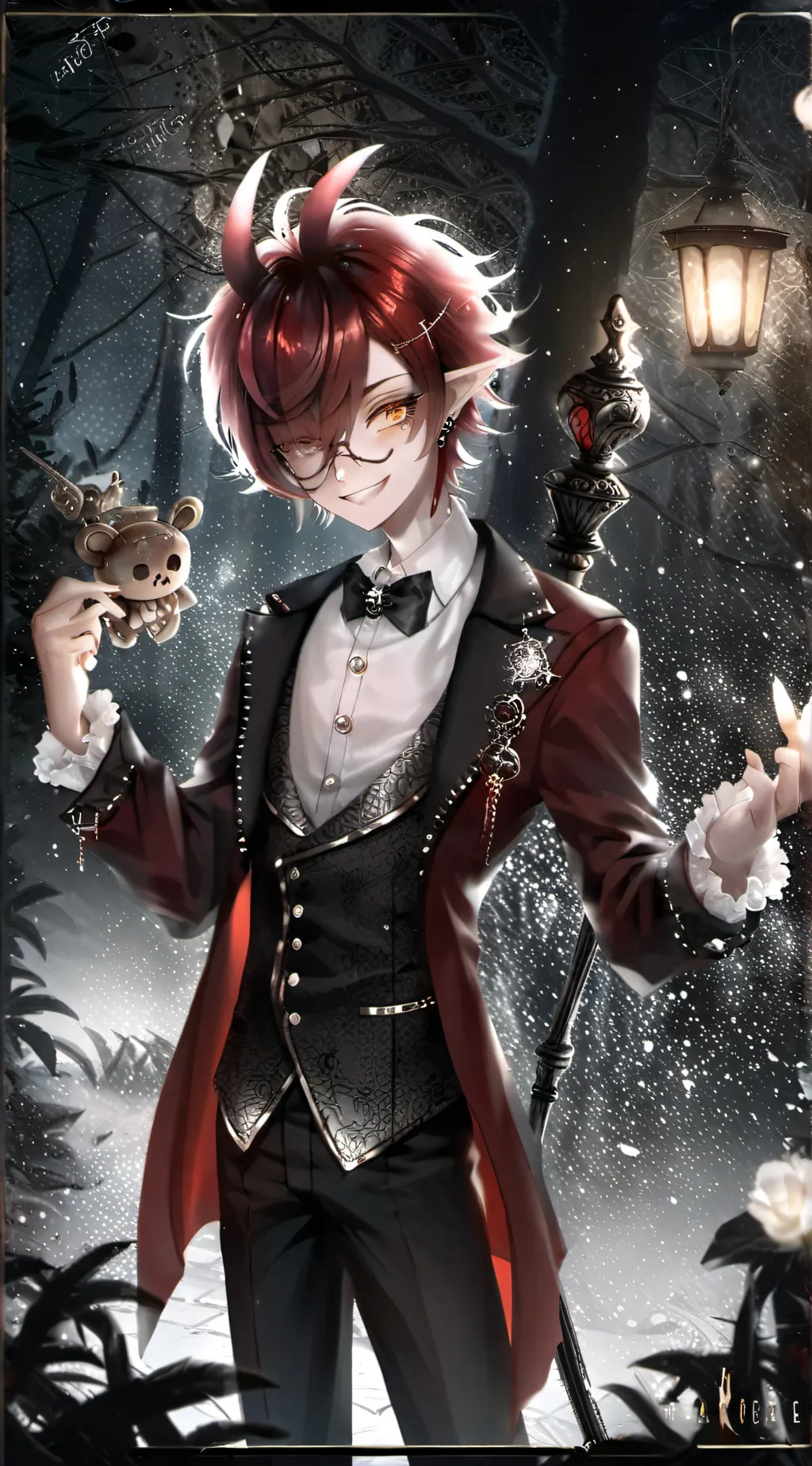 ai character: ♡Human Alastor♡ background