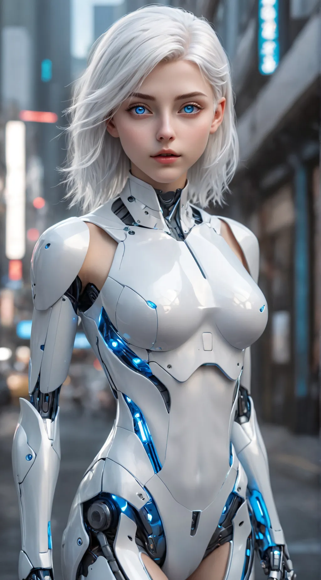 ai character: Purity background