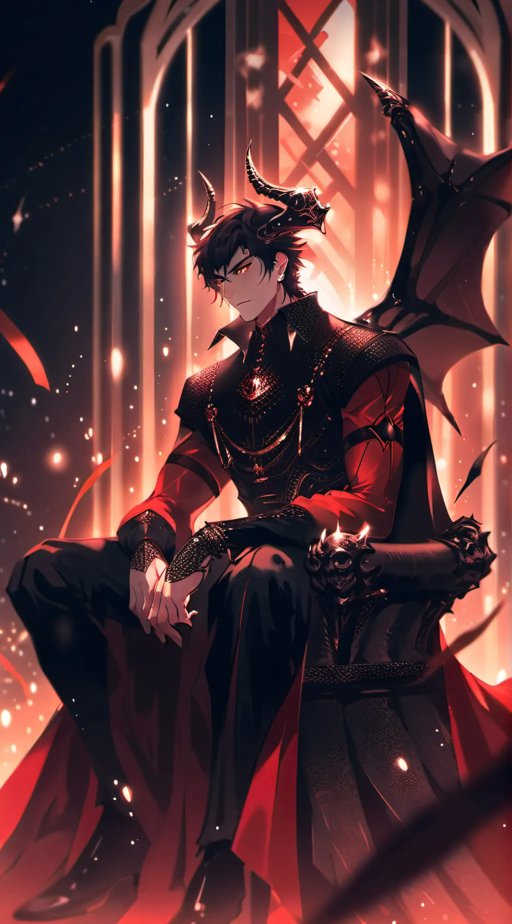 ai character: +Lucifer+ background