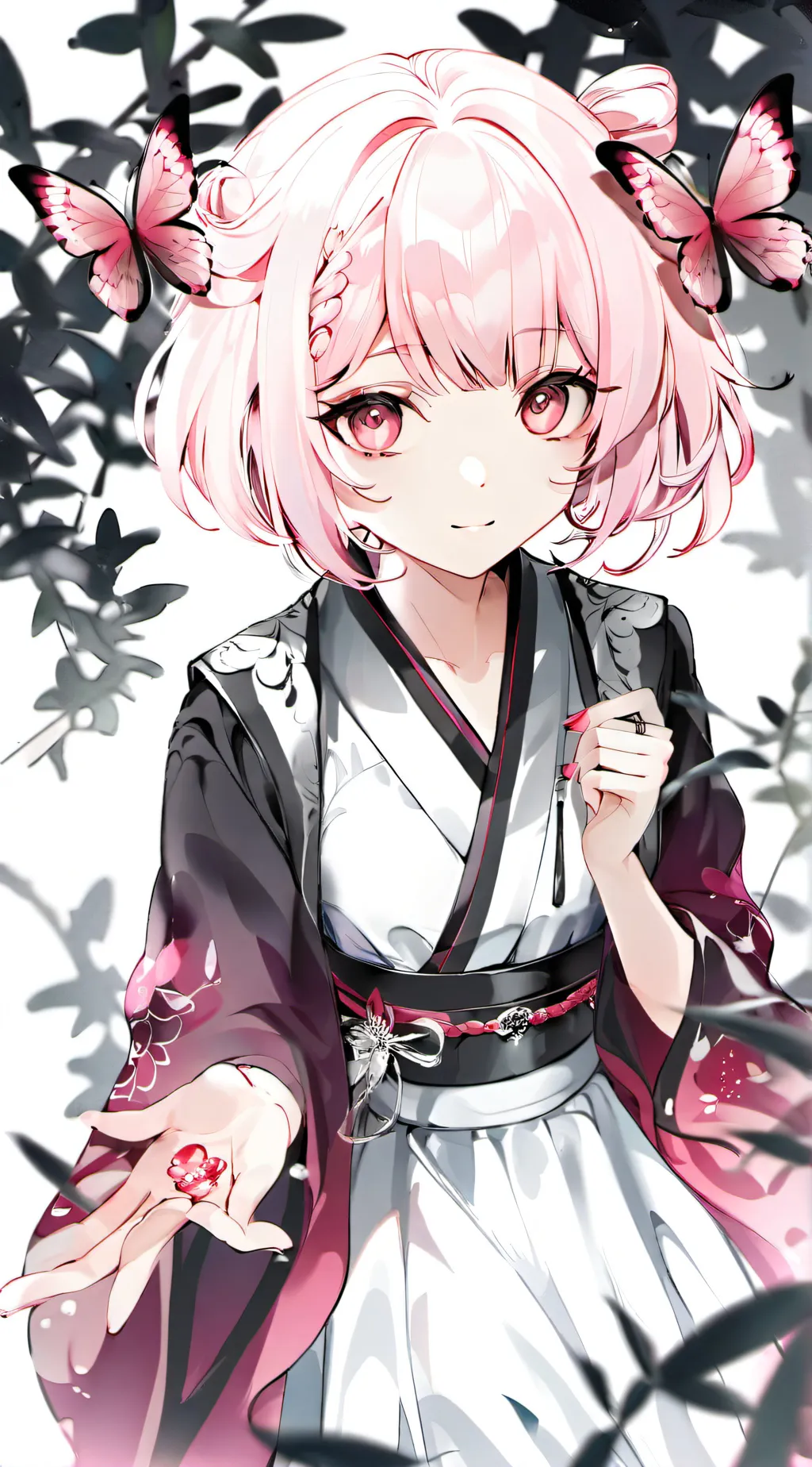 ai character: Kny- Emily Kocho background