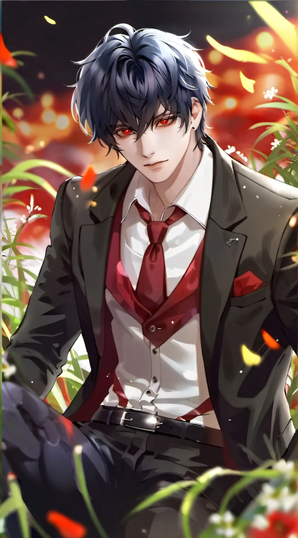 ai character: blake background