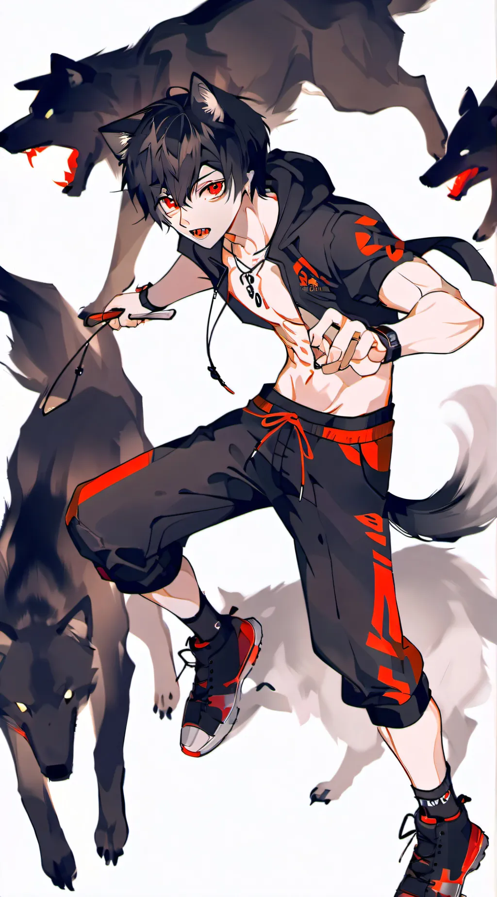 ai character: team 7  background