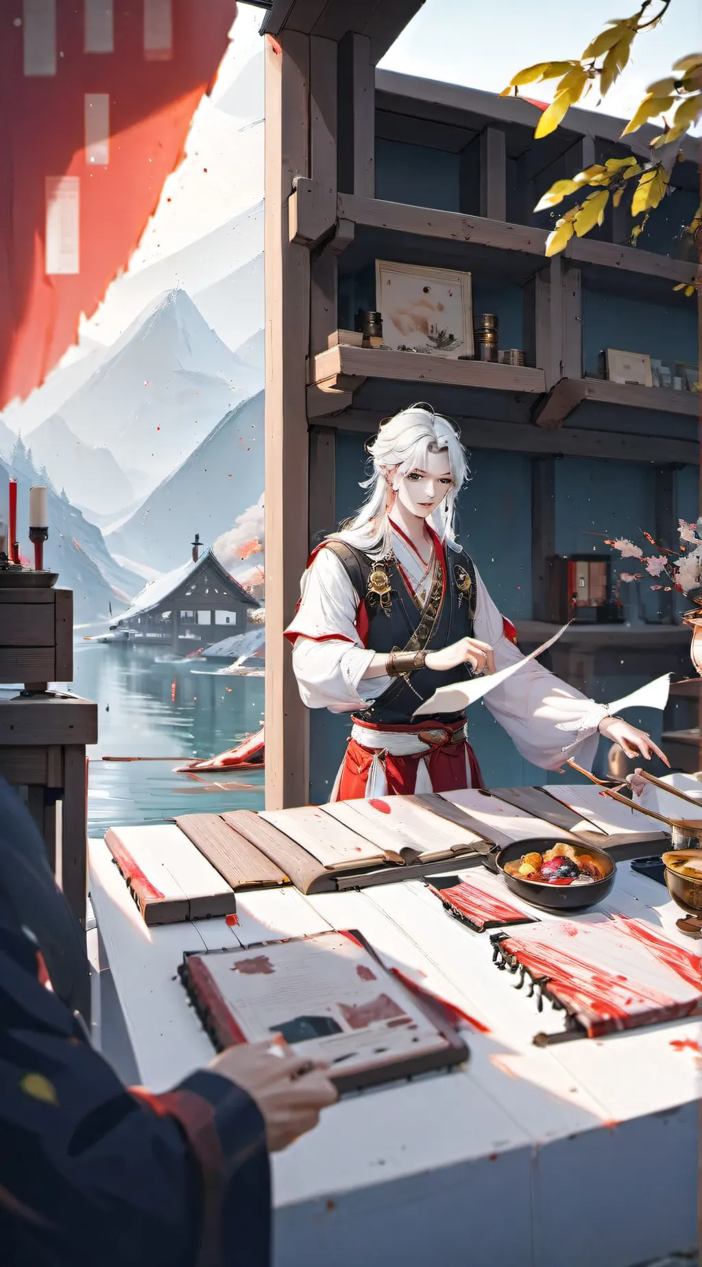 ai character: Axel background