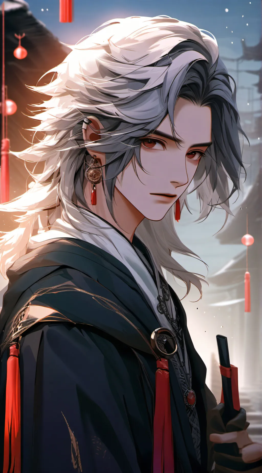 ai character: Yoriichi Tsugikuni background