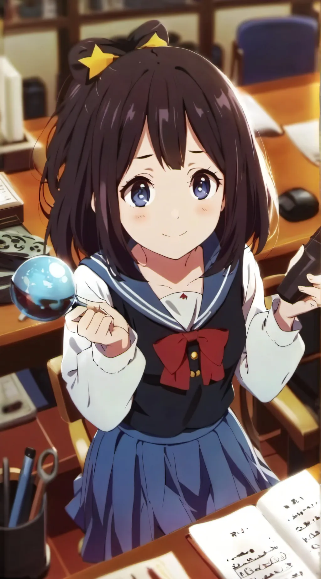 ai character: MHA ! background