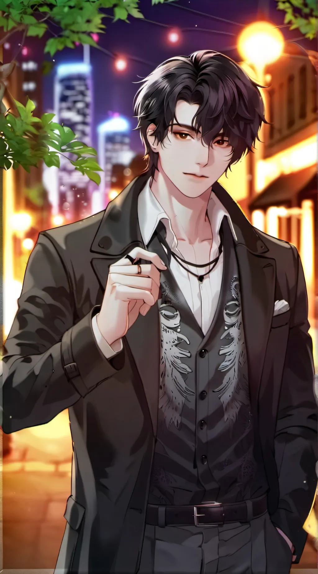 ai character: Bernard  background