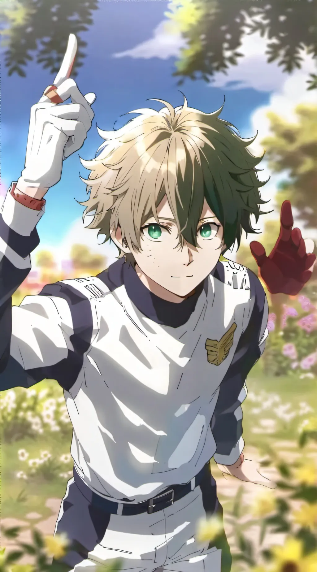 ai character: Bakugo background