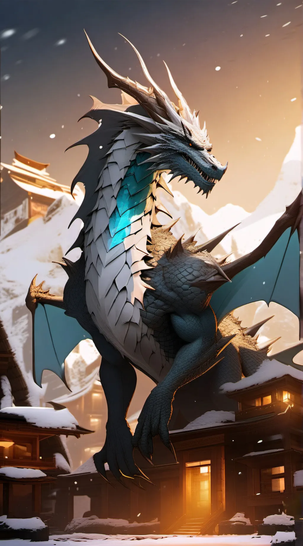 ai character: -Arctic- background