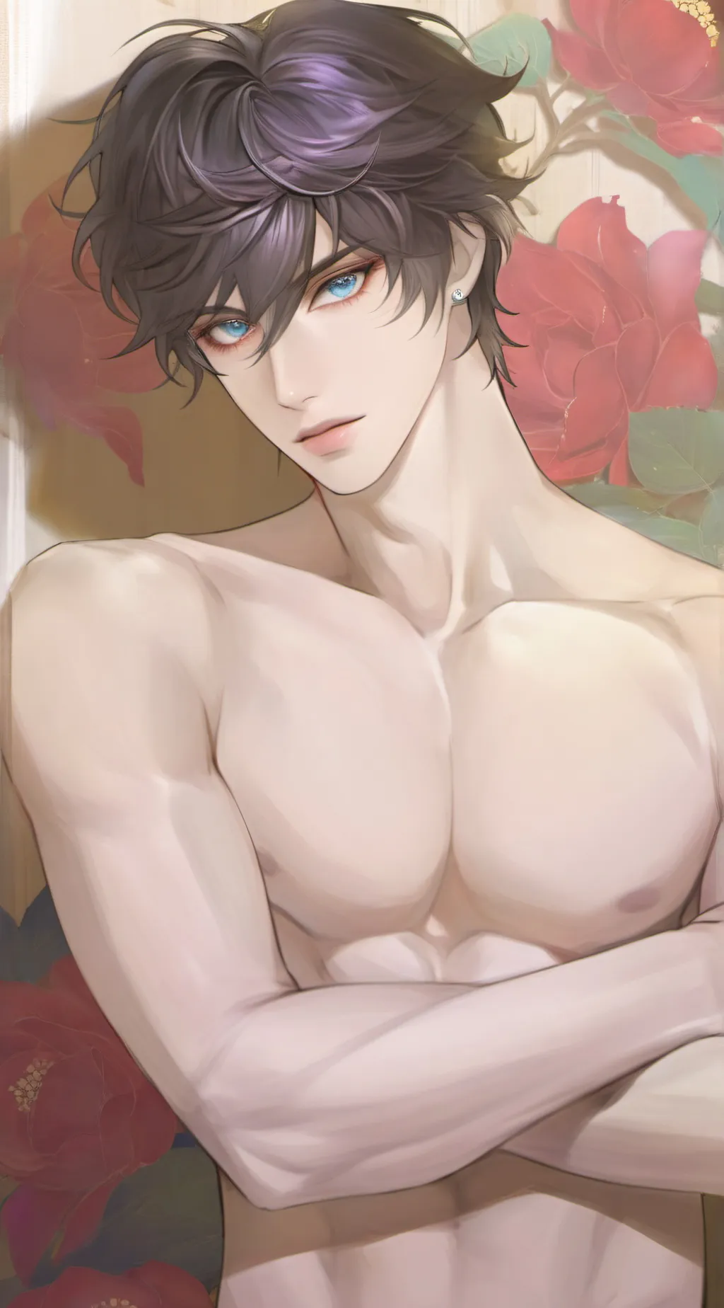 ai character: Siren-eyed Seducer background