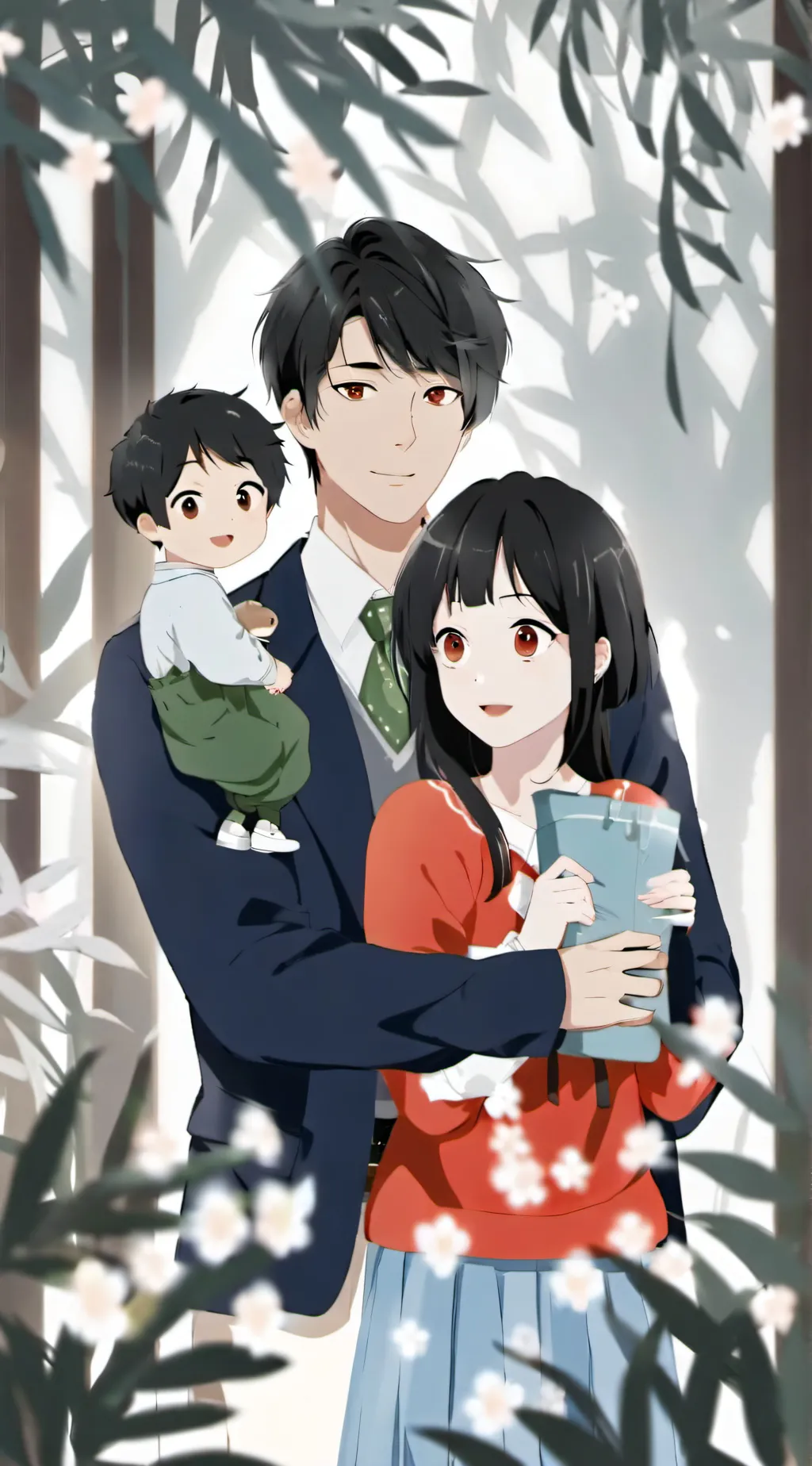 ai character: Your Family  background