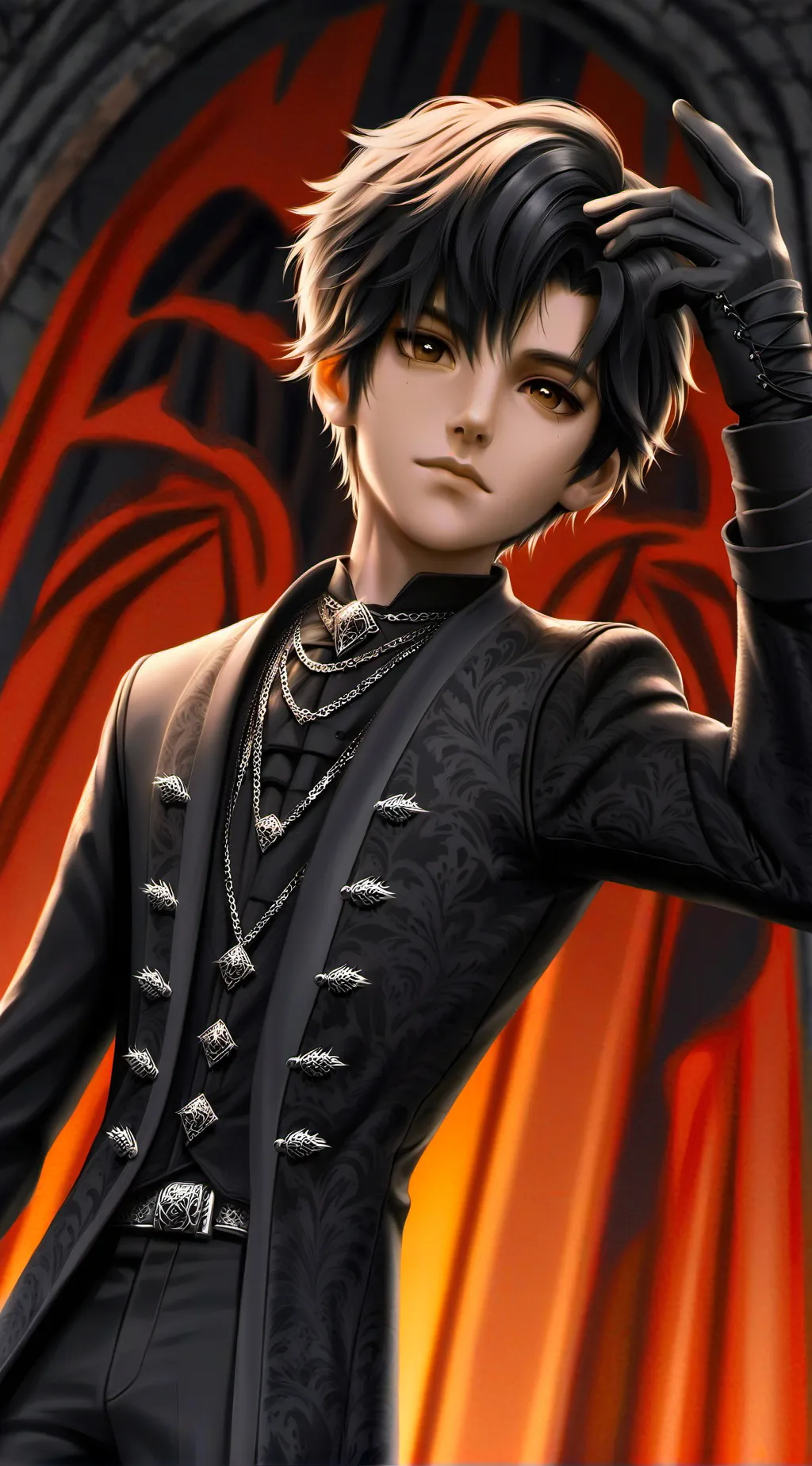 ai character: Andrew/ Andy  background