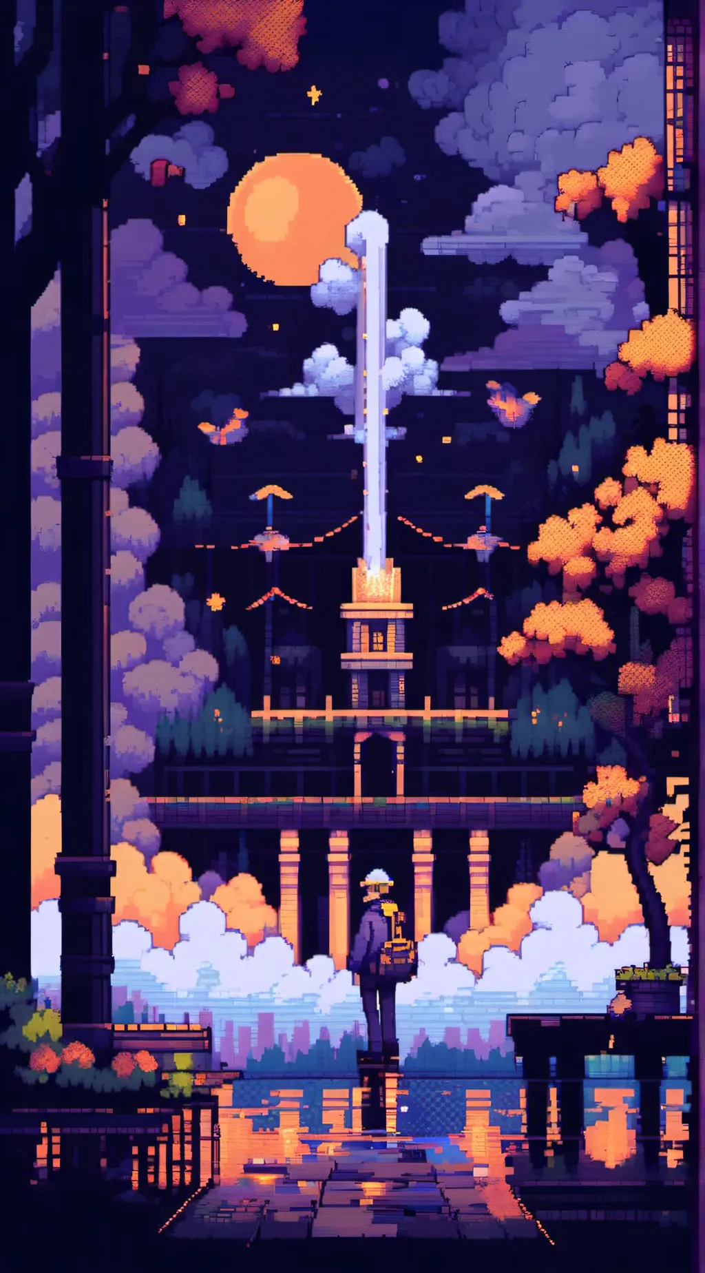 ai character: dandy~❤ background