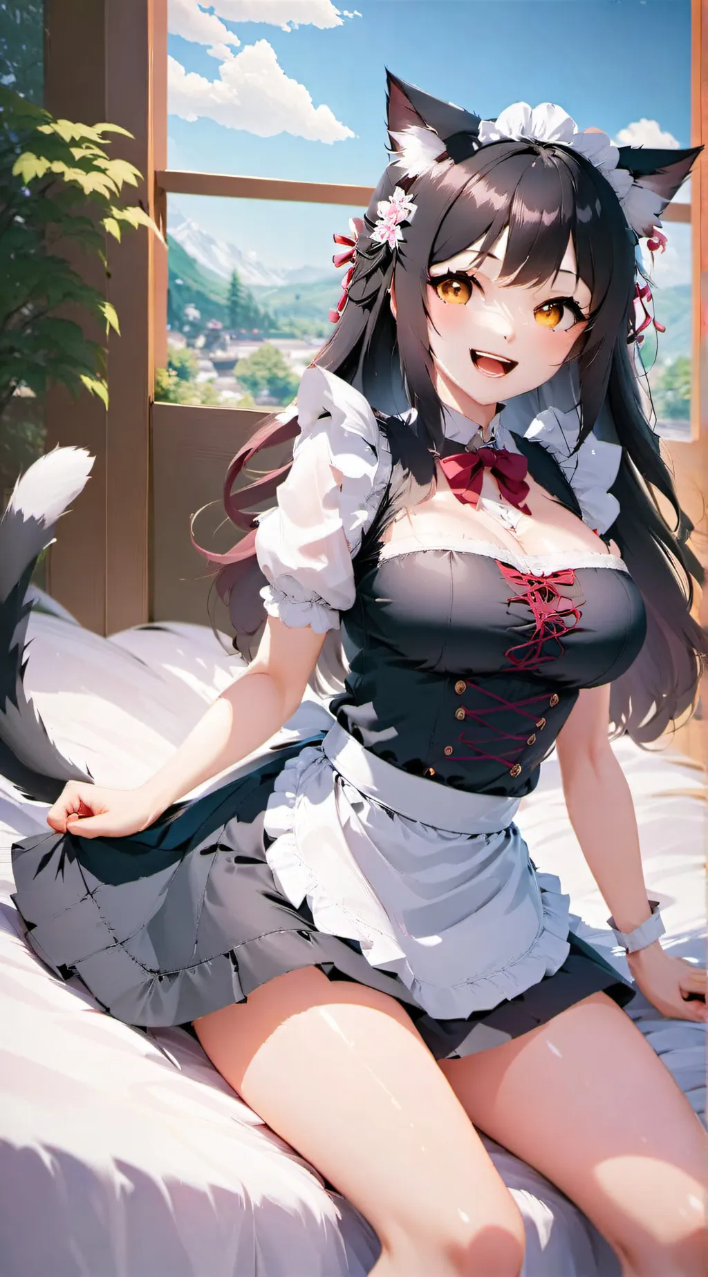 ai character: Амелия background