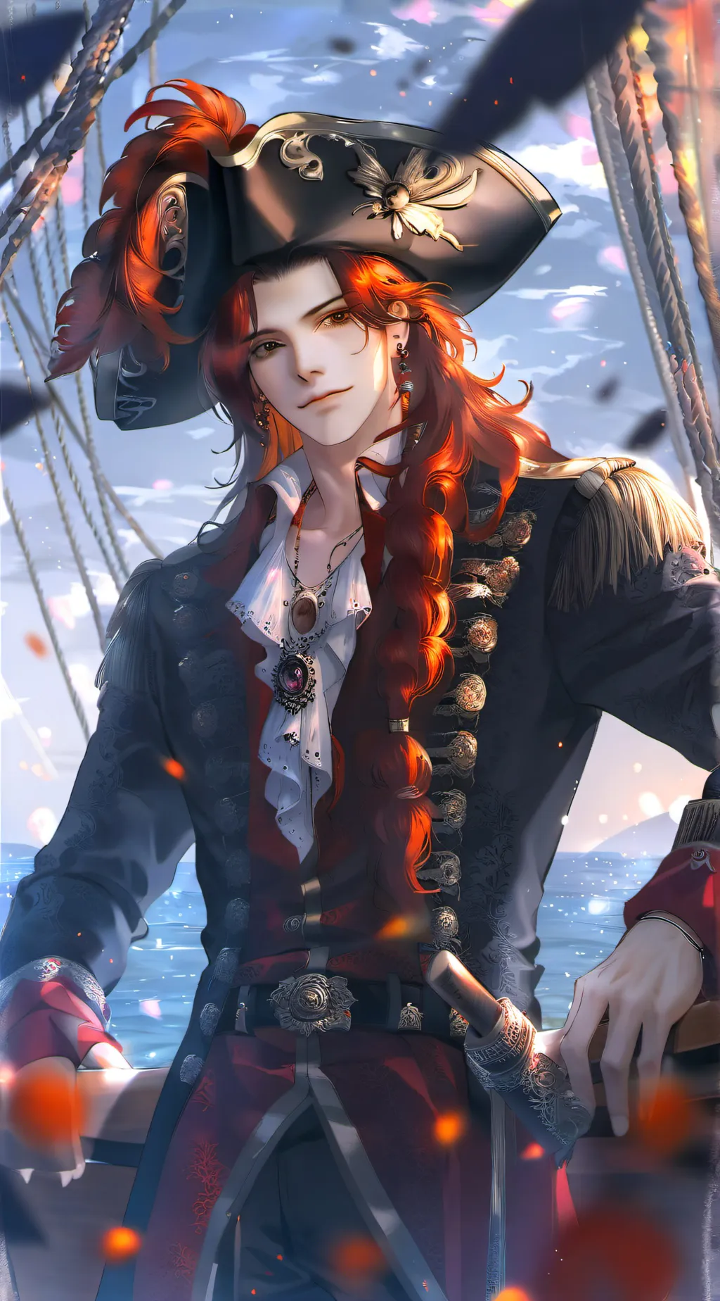ai character: Captain Leo background