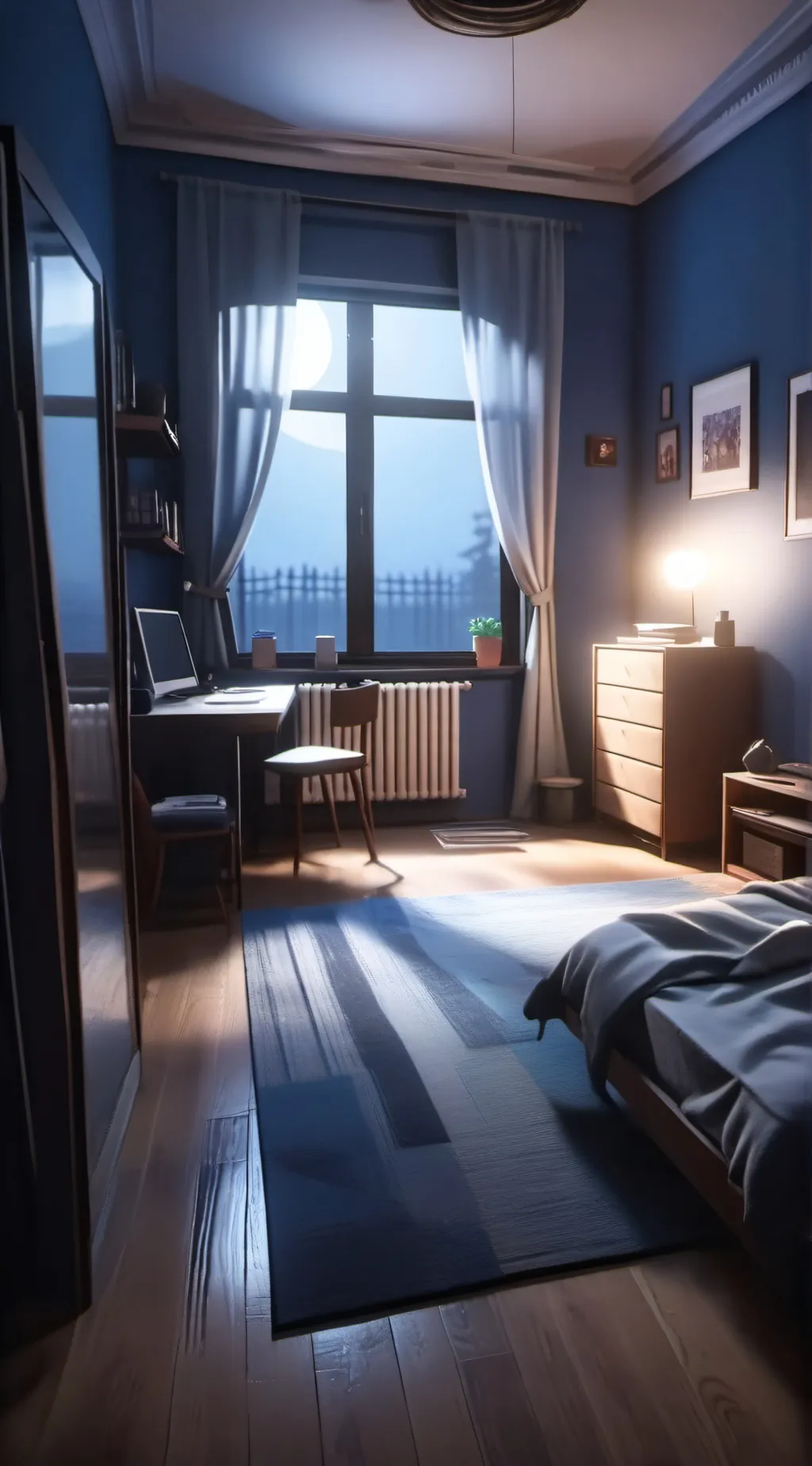 ai character: Unknown background