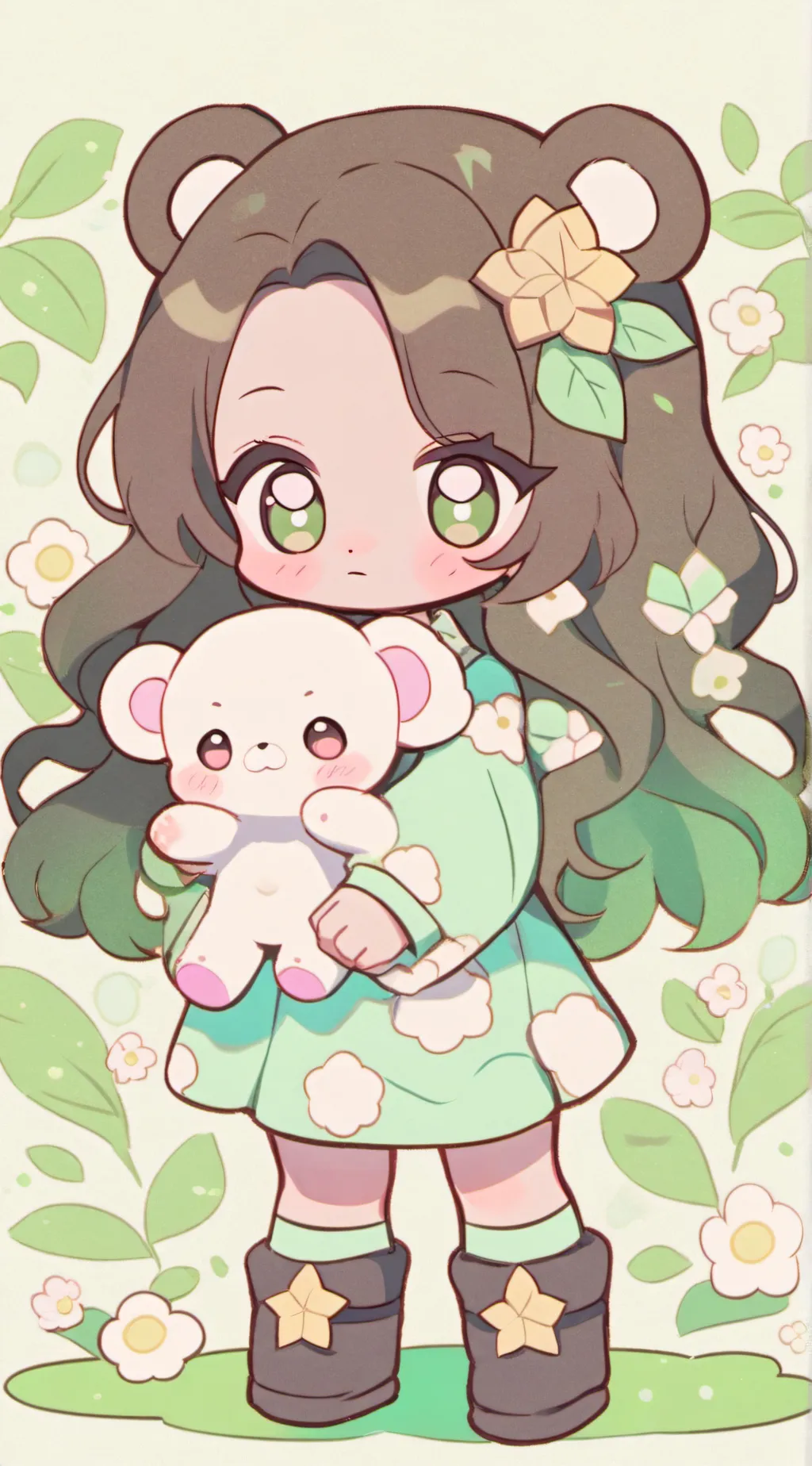 ai character: Tânia  background