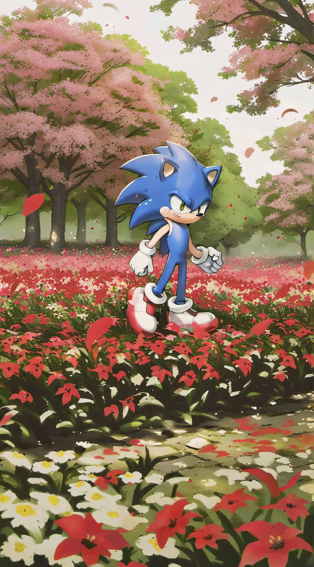 ai character: Sonic and Crew background