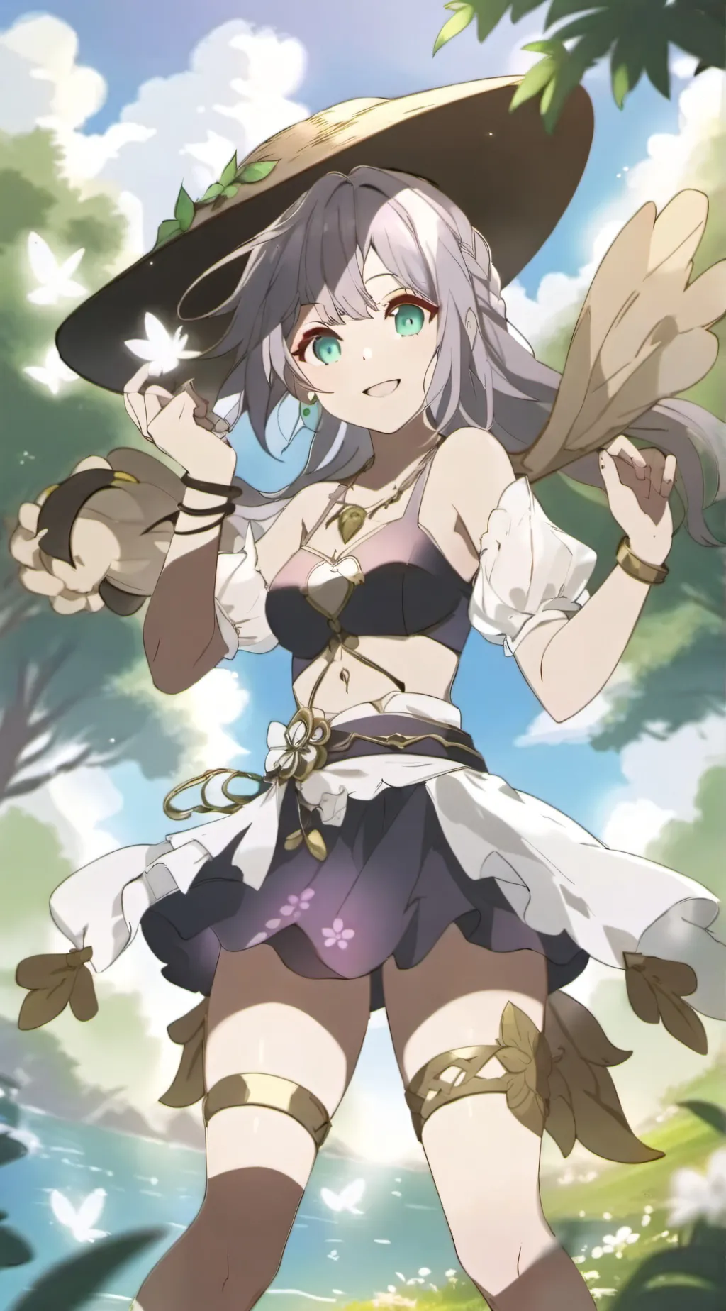 ai character: lena background