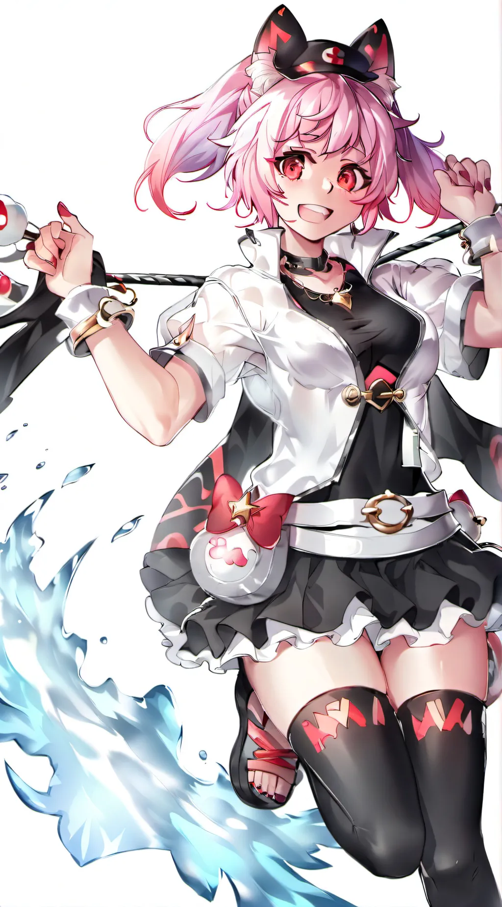 ai character: MINA!!!! background