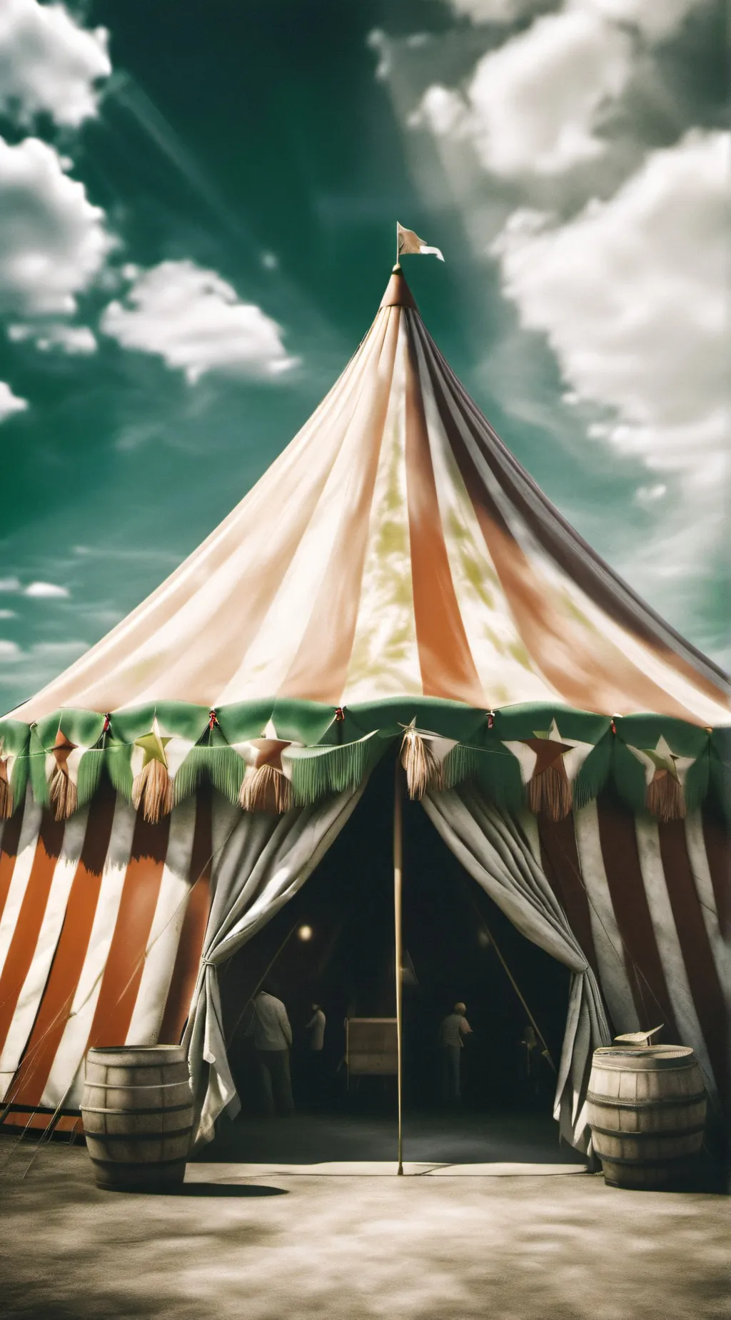 ai character: Digital Circus  background