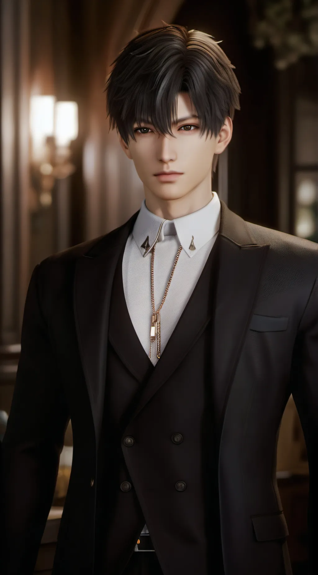 ai character: Xavier  background