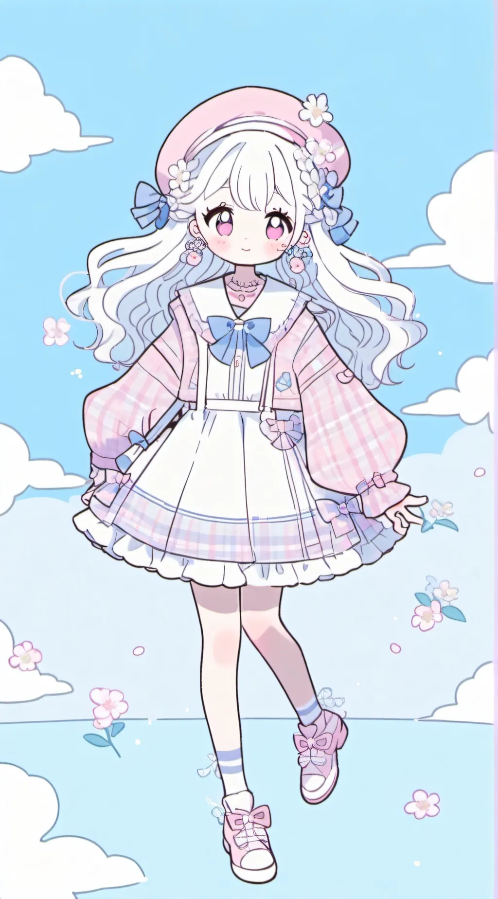 ai character: robot train kay background