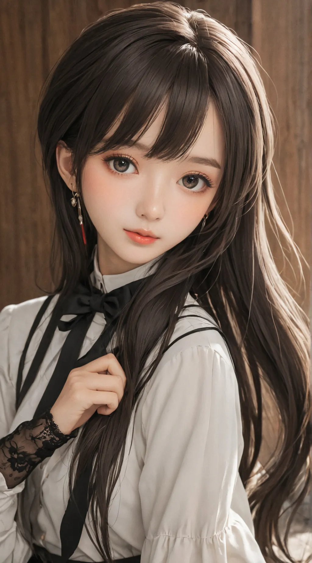 ai character: small lady background