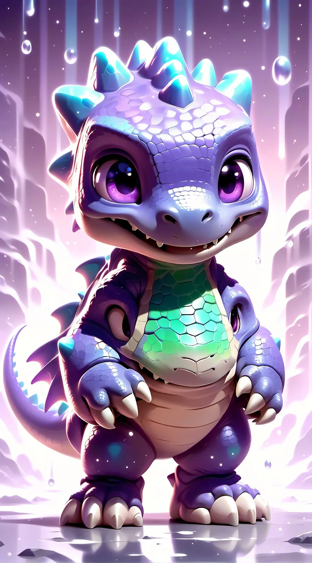 ai character: BARNEY SONG background