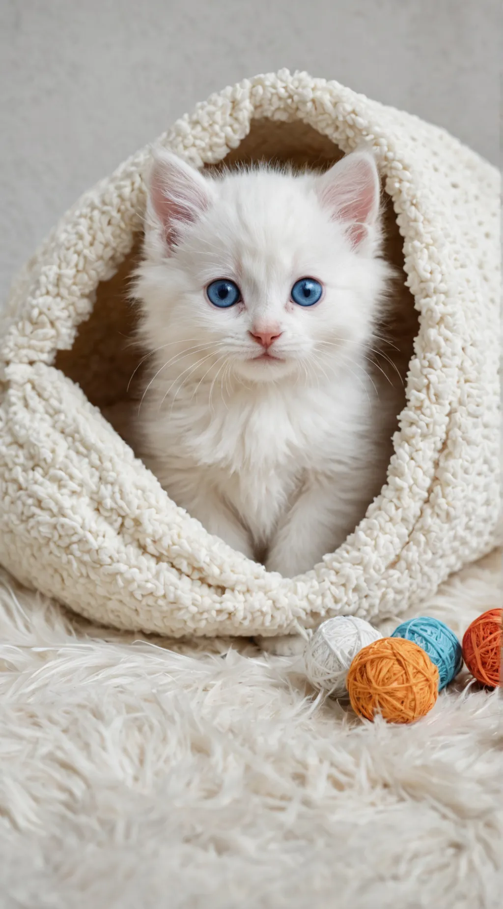 ai character: Snowy background