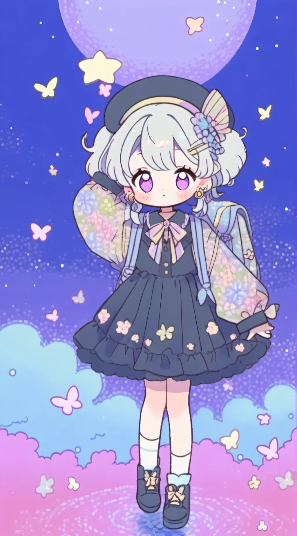 ai character: angel background