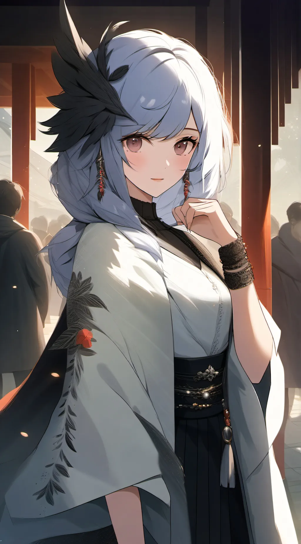 ai character: Gojos sister background