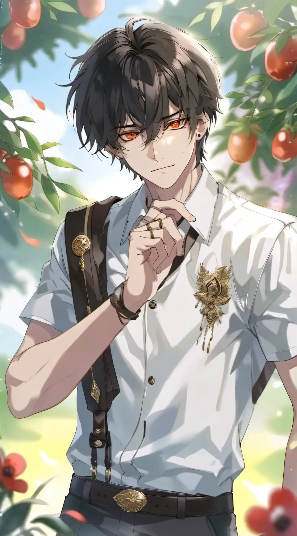 ai character: Max background